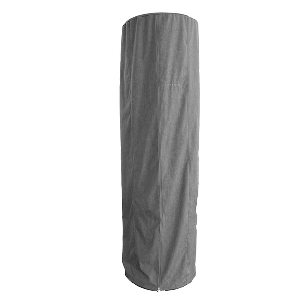 Hiland Round Glass Tube HeaterCommercial Cover in Gray CHC-RGT-G - main